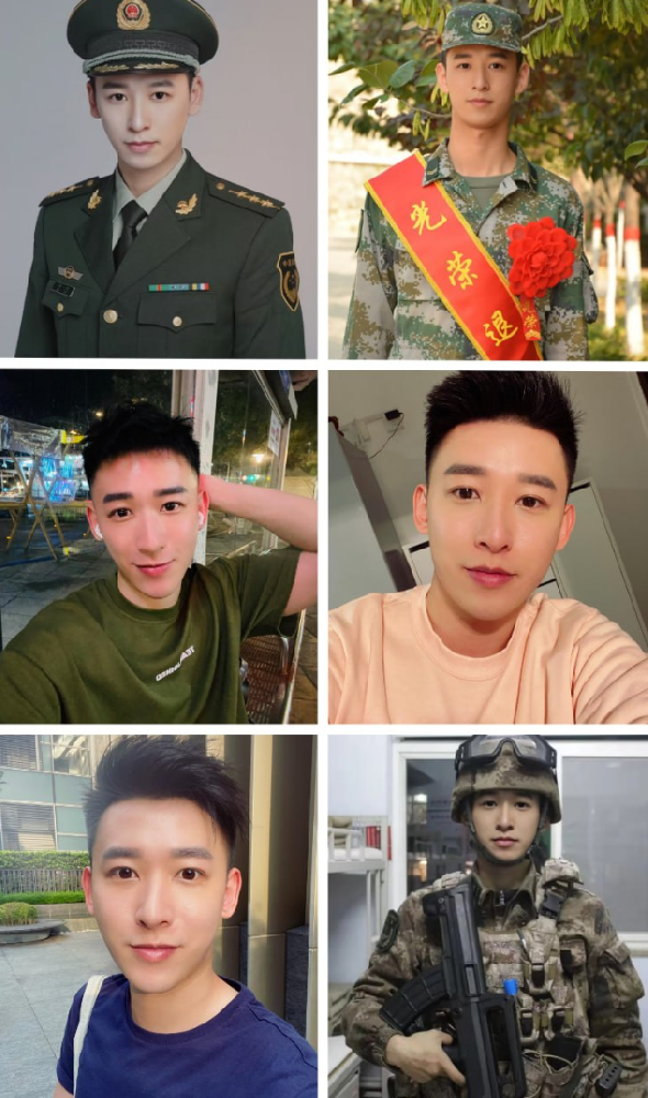 P019 照片2603张 视频47个 中国男 台湾 退伍 军人 军装 日常 生活 旅游 精品