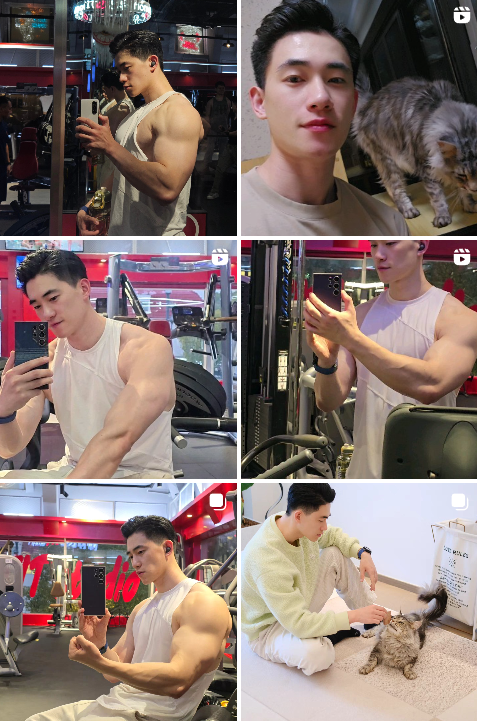 P033 照片939张 视频139个 中国男 成熟气质男人  生活日常素材  美食下午茶  豪车  运动 健身  旅游多  自拍多