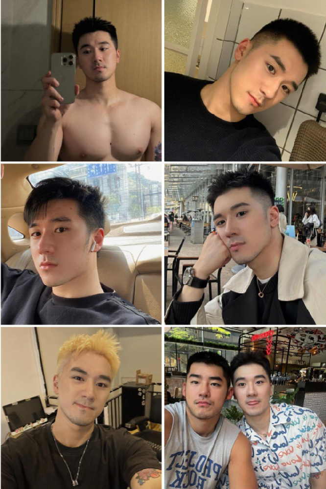 P042 照片1421张 视频5个 中国男 男子 日常 生活 旅游 健身 自拍多