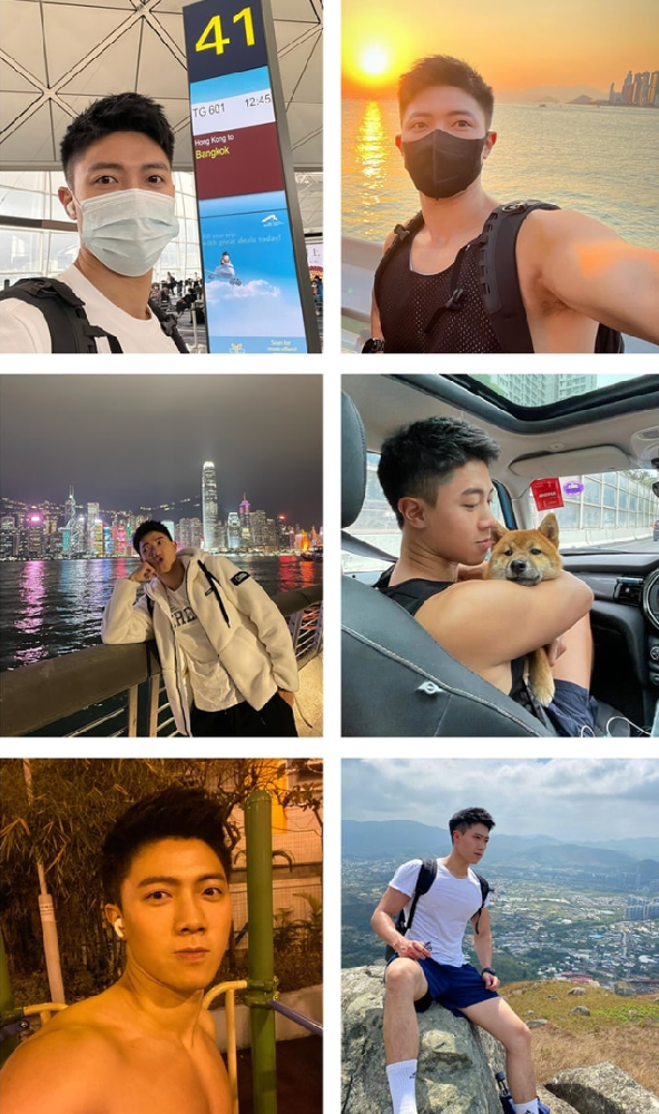 D077 照片1513张 视频56个 香港 男子 日常 娱乐 爬山