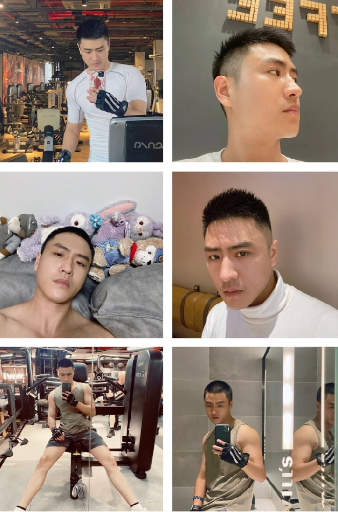 PN008 照片1859张 视频43个 中国男 生活素材 健身 自拍照自拍视频 带原地址