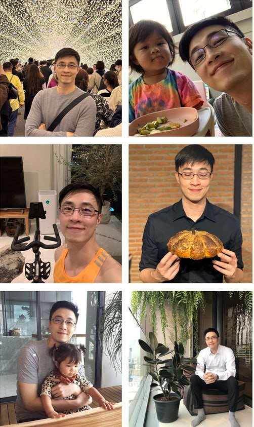WXA131 图片794张 视频17个 泰国 男子 宝爸 日常 瑜伽 健身 旅游  