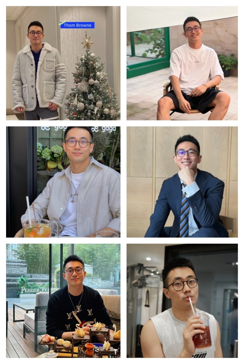 P25 图片1436张 视频17个 国内 正装 成熟男士 生活工作日常 自拍他拍均有 旅行照多 美食照多 生活逼格高 自拍 有账号  