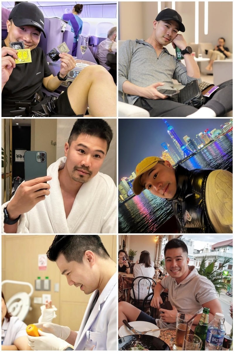 QQ371 图片2859张 视频294个 中国男 泰国 马拉松 潜水 工作日常 医生 下午茶美食 生活日常 旅游 是一位常驻曼谷的泰国生活方式与旅行博主 专注于全球高端旅行、时尚穿搭及潮流生活方式分享