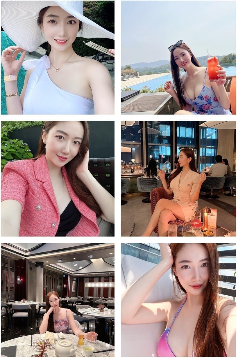 S618 图片618张 视频58个 韩国 白富美 生活 旅游    