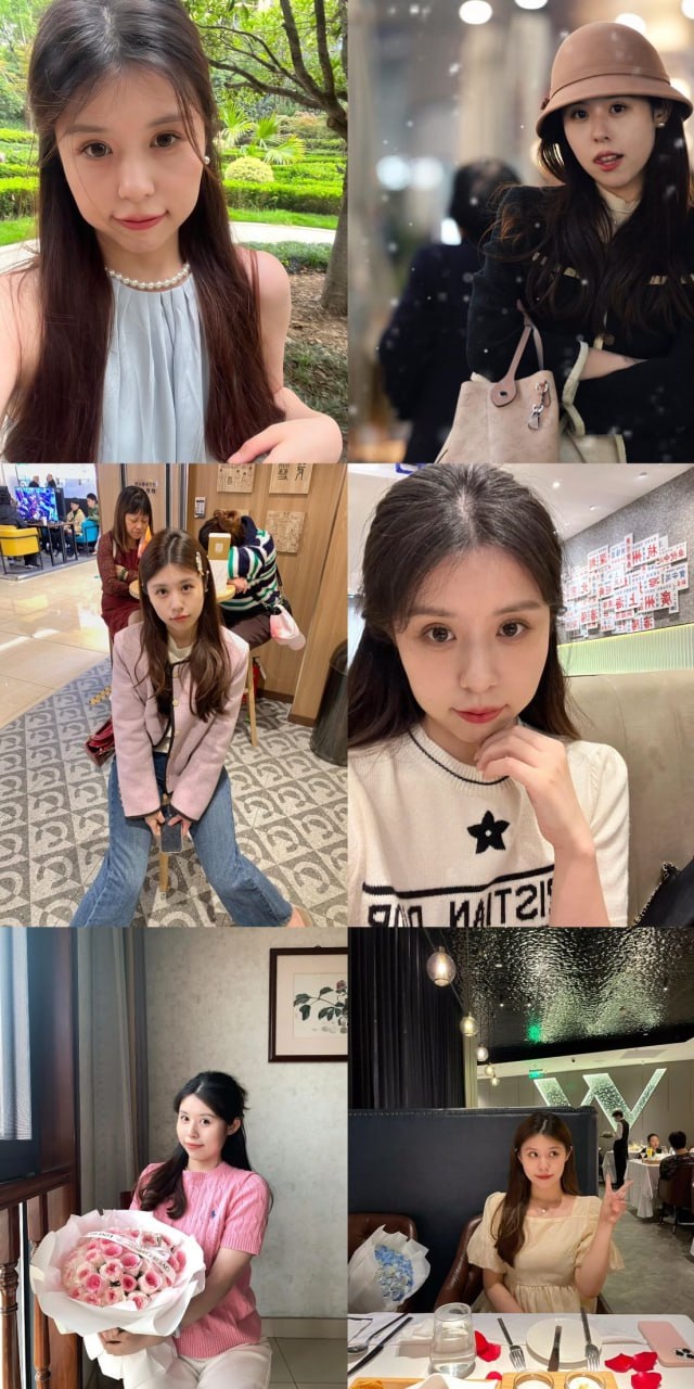 XY88 图片815张 视频21个 国内 证件️大陆身份证 一年四季衣服都有 银行工作上班照 多个不同服装造型证件照 领证跟拍照 旅游照 有个5分钟长的求婚视频 外出吃饭照 生活日常 《证件照》  