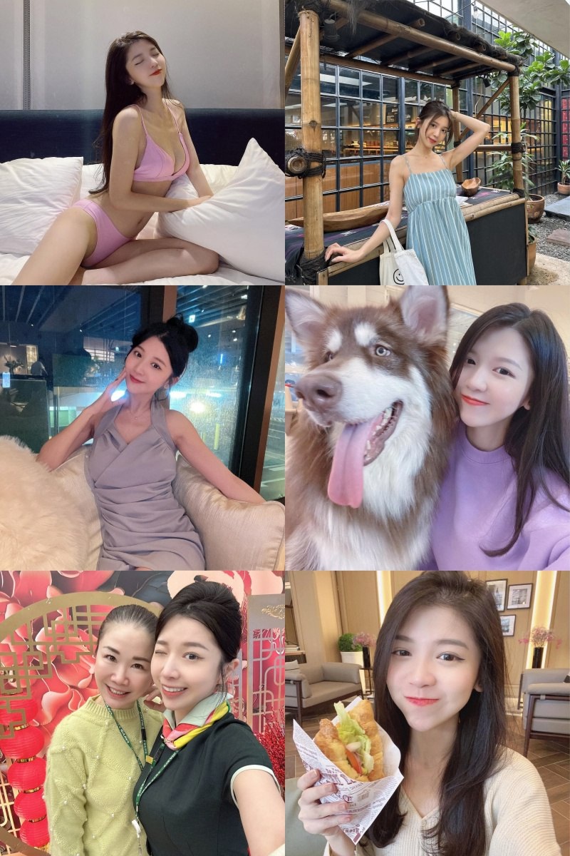 XH198 图片2314张 视频179个 中国香港 生活日常 香港 空姐 家人合照 自拍多 生活场景丰富 旅游 风景  