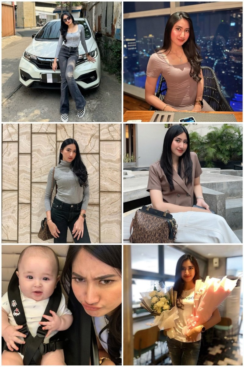 QQ169 图片123张 视频17个 印度尼西亚  印尼 宝妈 气质美女 富婆人设 潜水 闺蜜照 印尼服饰 工作分享 生活日常 旅游 6张不同年龄证件照  