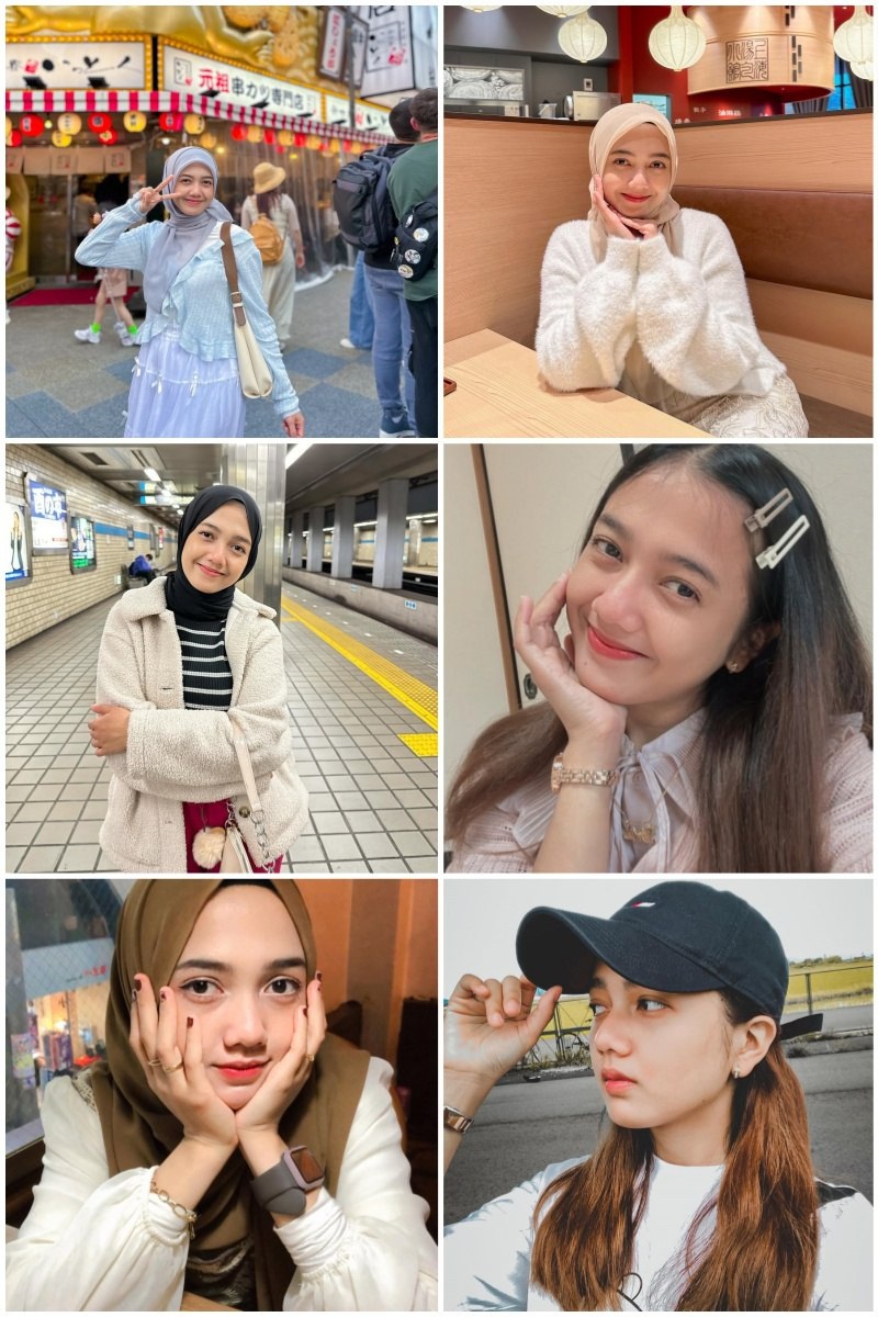 QQ179 图片735张 视频21个 印度尼西亚  印尼 气质美女 时尚会打扮 生活场景丰富 日常分享 旅游 戴头巾  