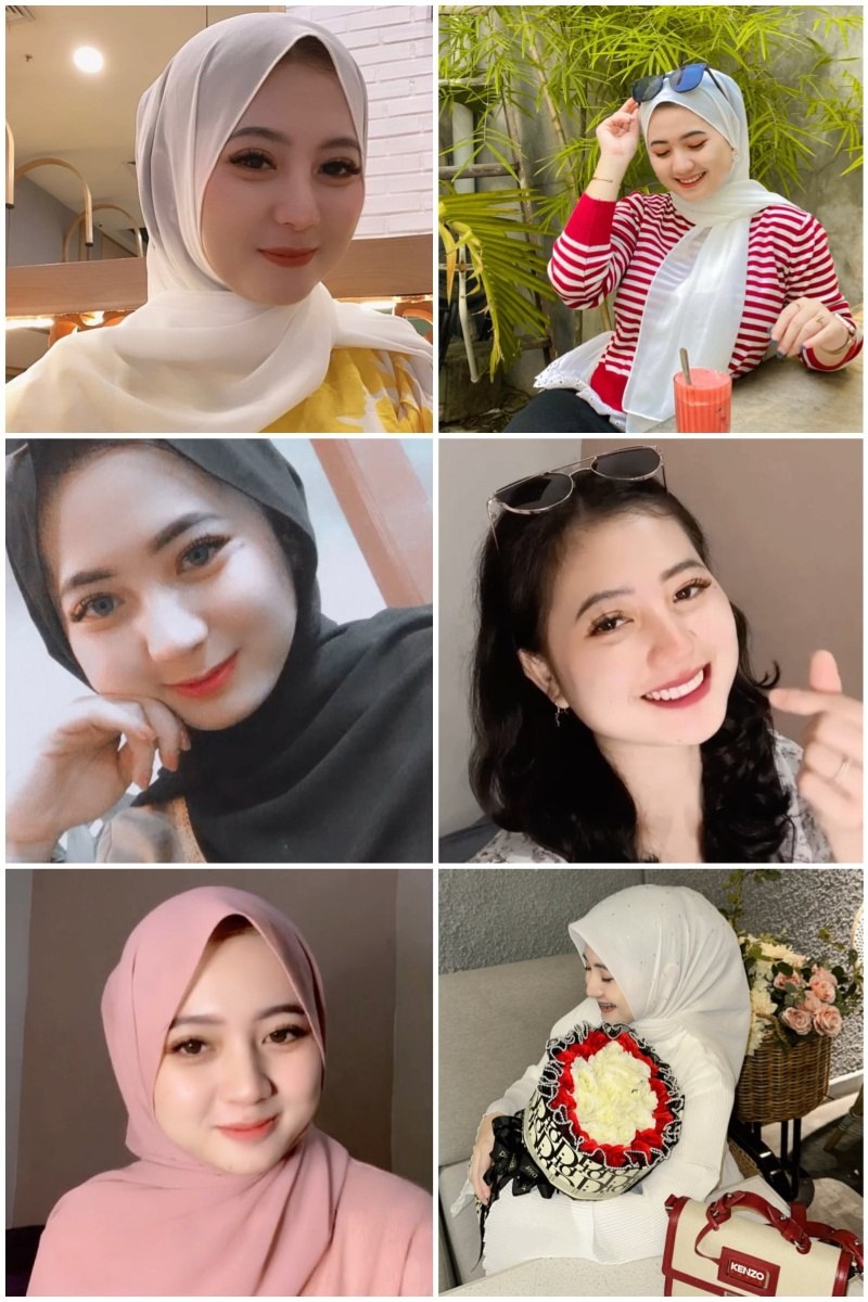 QQ195 图片886张 视频430个 印度尼西亚  印尼 宝妈 气质美女 部分带娃照 时尚会打扮 自拍多 生日照 日常分享 戴头巾  
